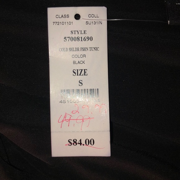 White house black market black top. NWT. S - Picture 7 of 9